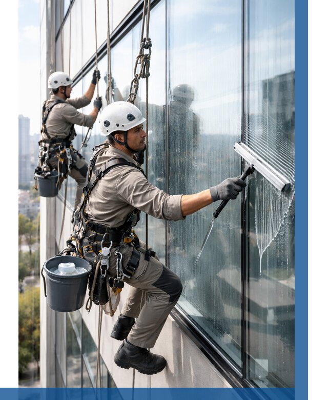 Мойка окон альпинистами в Петрозаводске от 4568 р. | ВЫСОТНИК-Птр