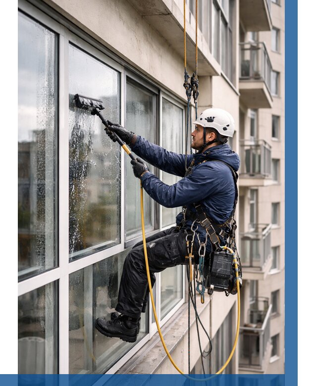 Мойка балконного остекления в Петрозаводске от 3553 р. | ВЫСОТНИК-Птр