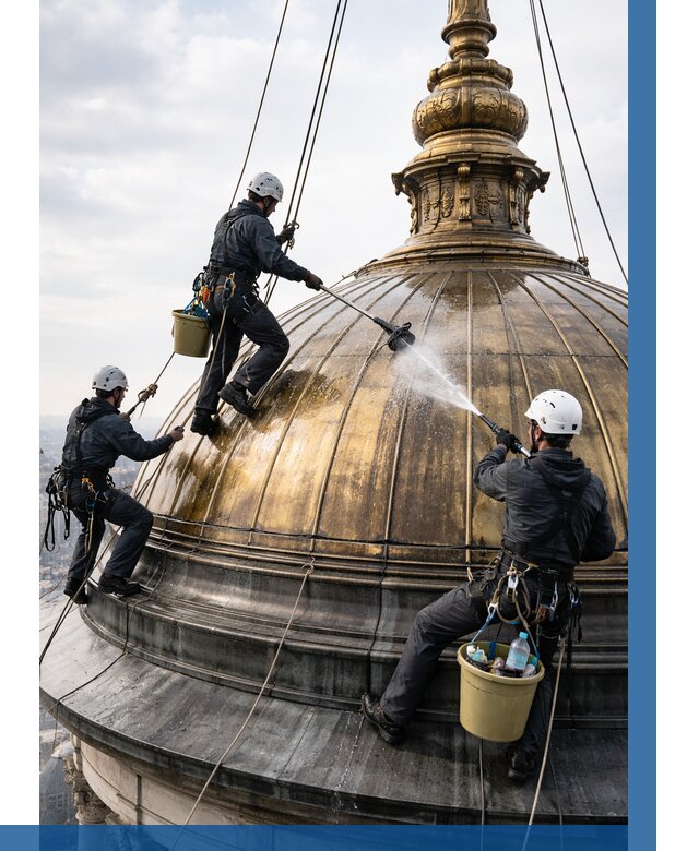 Мойка куполов и шпилей в Петрозаводске от 8120 р. - заказать | ВЫСОТНИК-Птр