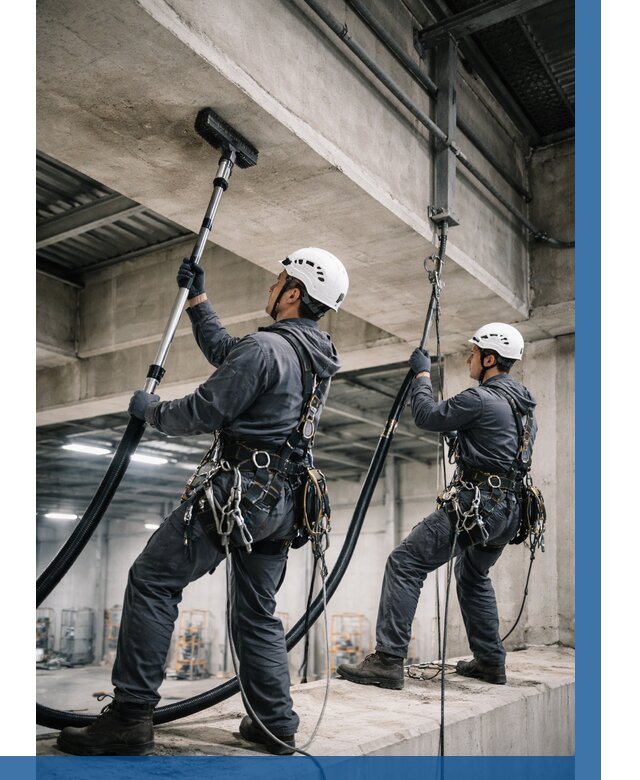 Обеспыливание потолочных конструкций в Петрозаводске от 254 р. |ВЫСОТНИК-Птр