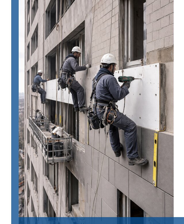 Монтаж фасадных термопанелей высокого качества в Петрозаводске