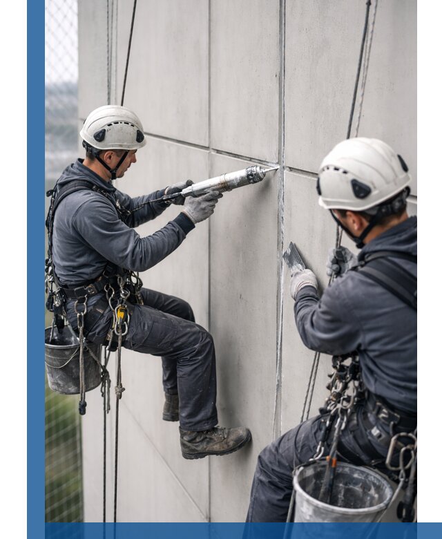 Первичная герметизация швов фасадов и кровель в Петрозаводске