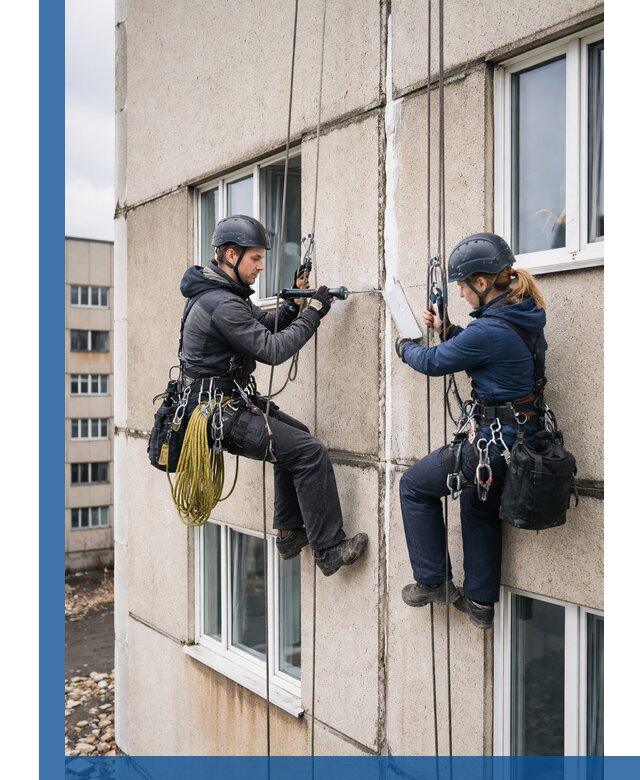 Герметизация межпанельных швов тёплым швом в Петрозаводске