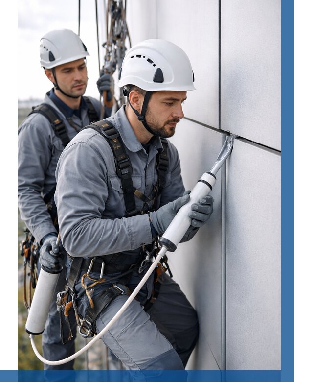 Герметизация швов вилатермом в Петрозаводске от 609 р. | ВЫСОТНИК-Птр