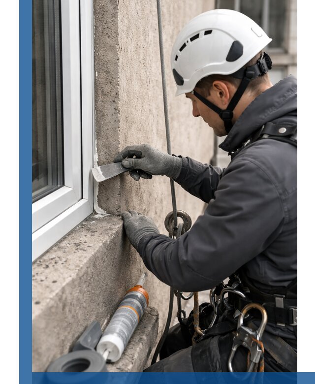 Герметизация монтажных швов окон в Петрозаводске с гарантией качества