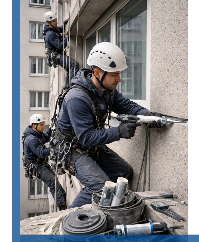 Герметизация швов лоджии в Петрозаводске профессионально и надежно