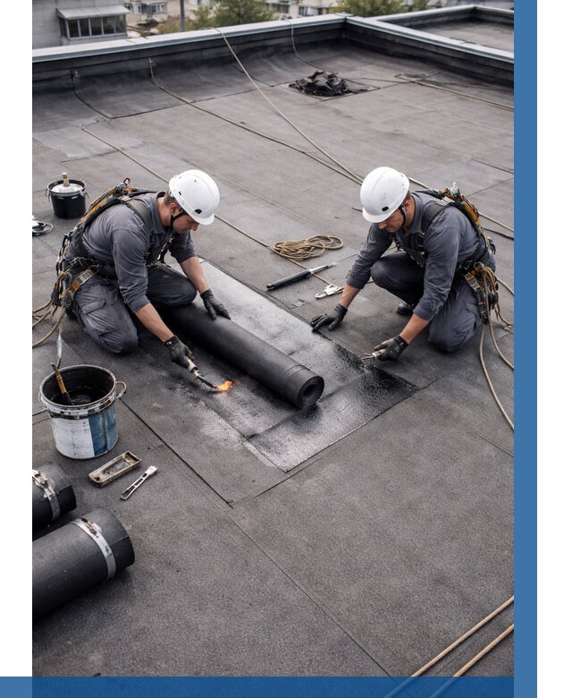 Ремонт мягкой кровли под ключ в Петрозаводске от 711 р. | ВЫСОТНИК-Птр