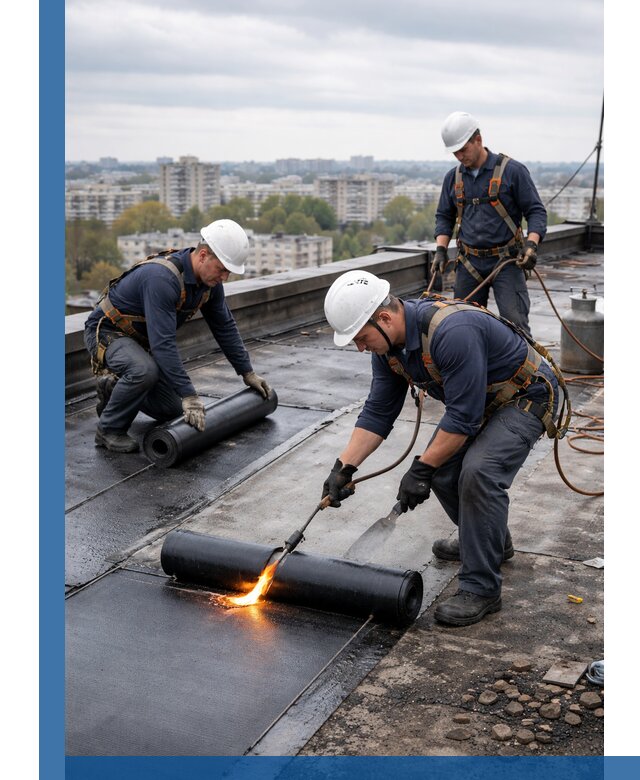 Ремонт наплавляемой кровли в Петрозаводске качественно и надежно