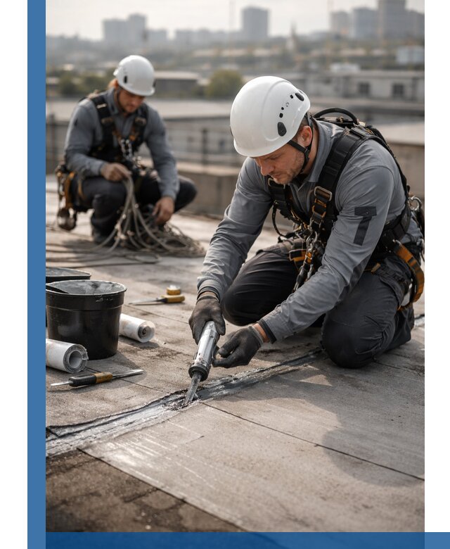 Аварийное и капитальное устранение протечек кровли в Петрозаводске