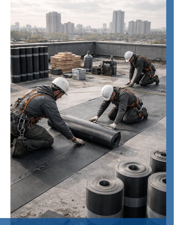 Монтаж мягкой кровли под ключ в Петрозаводске от 457 р. | ВЫСОТНИК-Птр