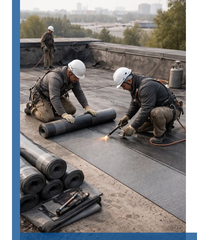 Монтаж мягкой кровли в Петрозаводске профессионально и надежно