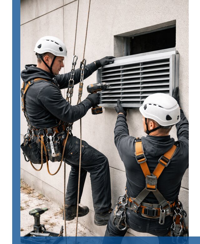 Монтаж вентиляционных решеток в Петрозаводске профессиональный сервис