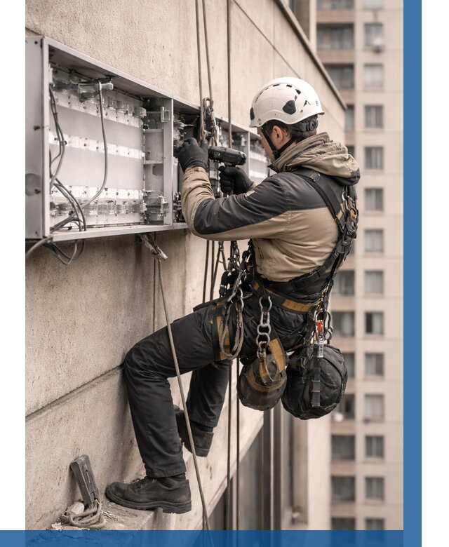 Ремонт вывески на высоте в Петрозаводске от 4568 р. | ВЫСОТНИК-Птр