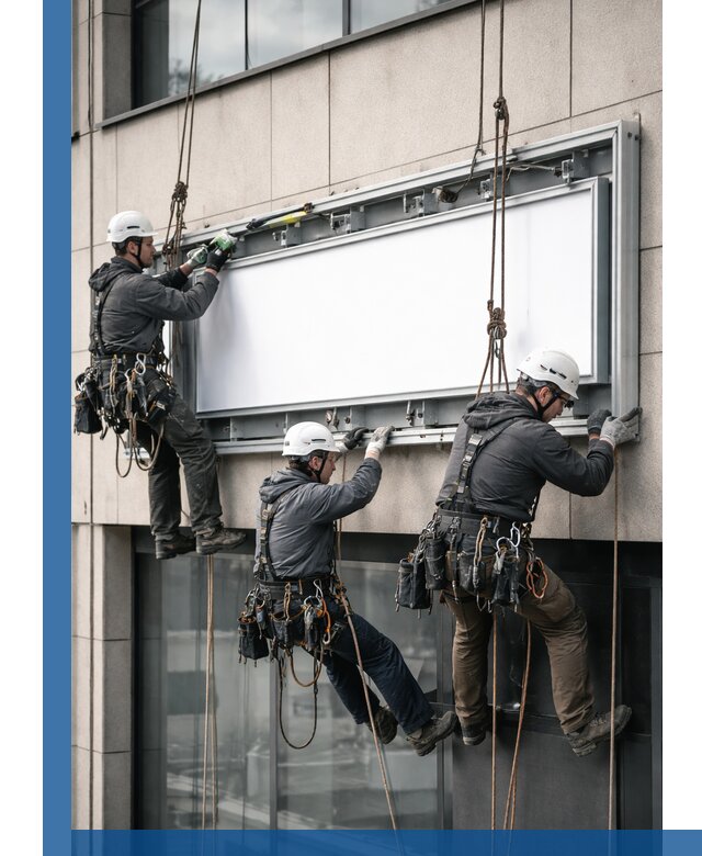 Профессиональный монтаж светового короба под ключ в Петрозаводске