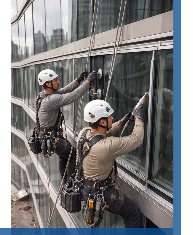 Радиусное остекление фасада в Петрозаводске от 12180 р. | ВЫСОТНИК-Птр