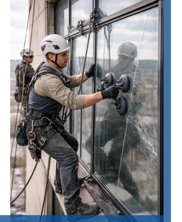 Замена стекла в витраже в Петрозаводске под ключ от 8628 р. | ВЫСОТНИК-Птр