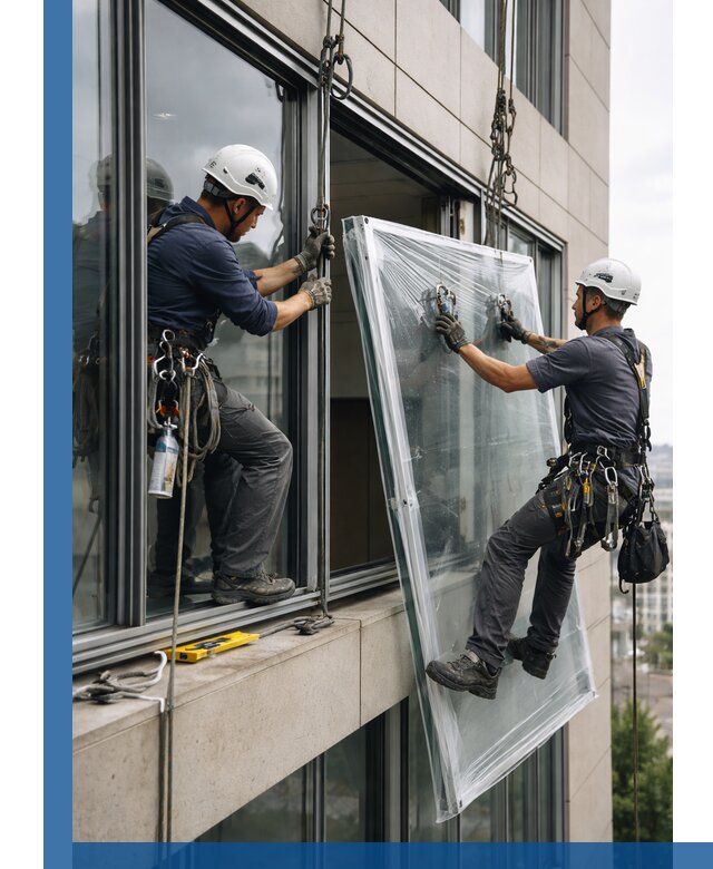 Профессиональная замена стекла в витраже в Петрозаводске с гарантией