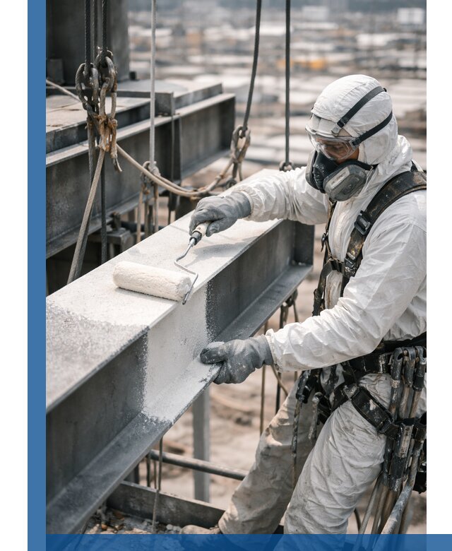 Профессиональная огнезащитная обработка металлоконструкций в Петрозаводске