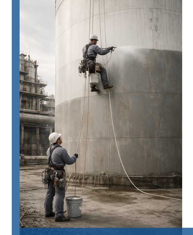 Покраска стальных резервуаров и емкостей в Петрозаводске профессионально