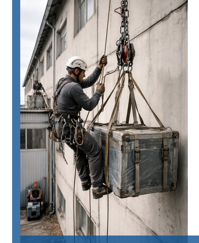 Подъем грузов на высоту в Петрозаводске для промышленных объектов