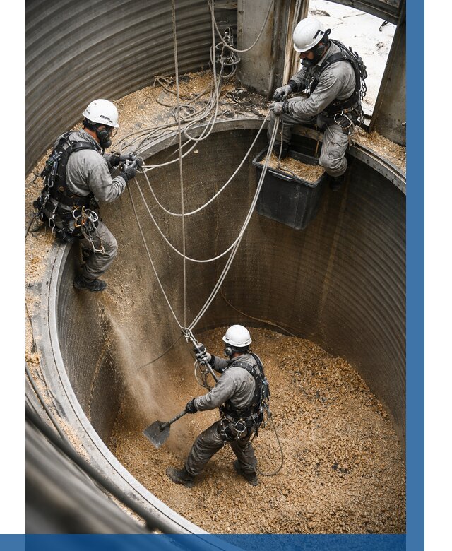 Чистка зерновых бункеров в Петрозаводске от 12180 р. | ВЫСОТНИК-Птр