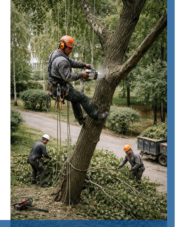 Кронирование деревьев в Петрозаводске от 6598 р. | ВЫСОТНИК-Птр