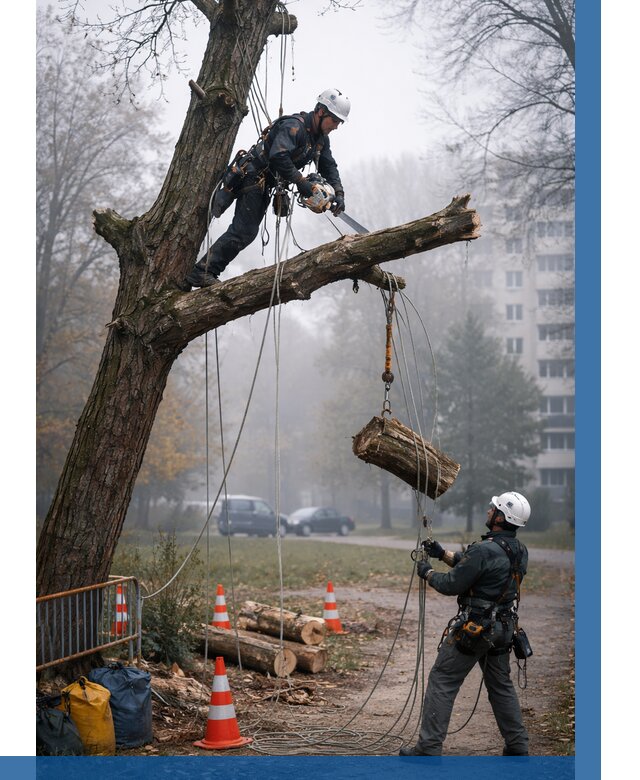 Удаление аварийных деревьев в Петрозаводске от 15225 р. | ВЫСОТНИК-Птр